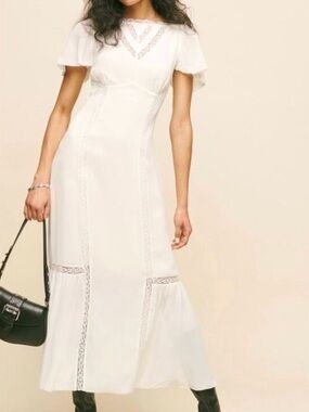 reformation kaye dress ivory Reformation | Dresses | Reformation Kaye Dress Ivory